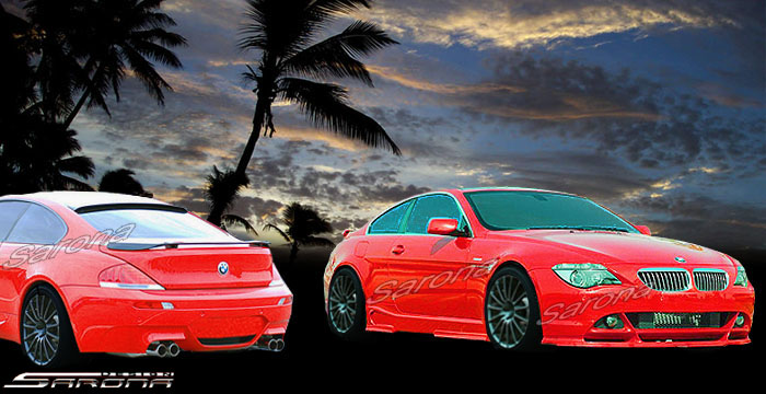 Custom BMW 6 Series Body Kit  Coupe & Convertible (2004 - 2010) - $1790.00 (Manufacturer Sarona, Part #BM-052-KT)